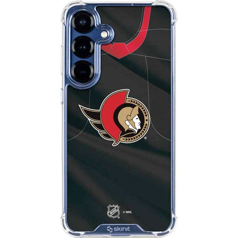 NHL Ottawa Senators Home Jersey Galaxy S25 Clear Case